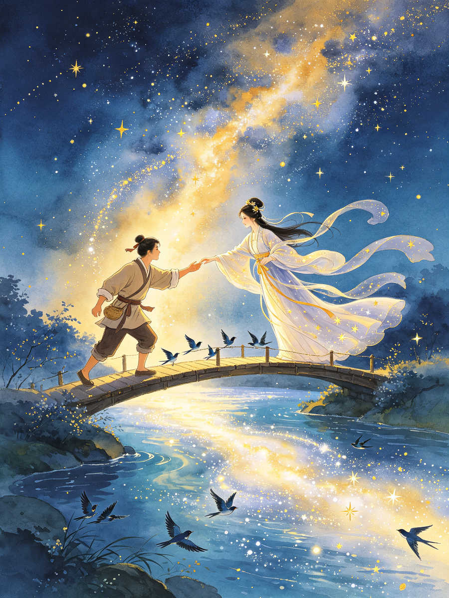 The Cowherd and the Weaver Girl