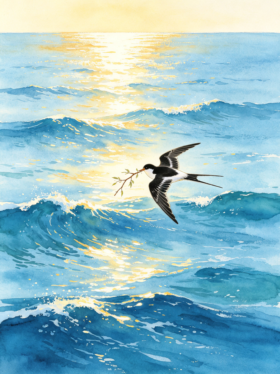 Jingwei Fills the Sea