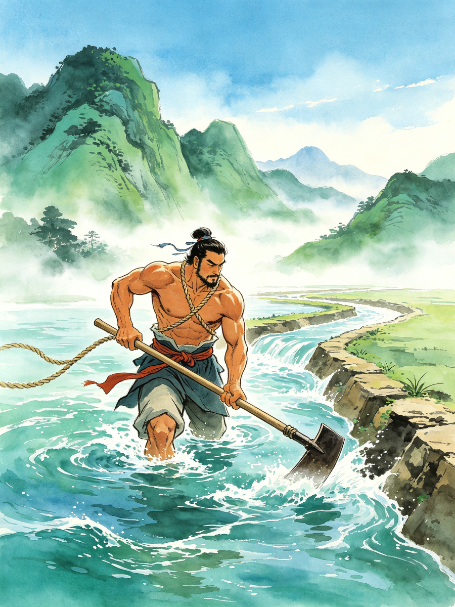 Yu Tames the Flood